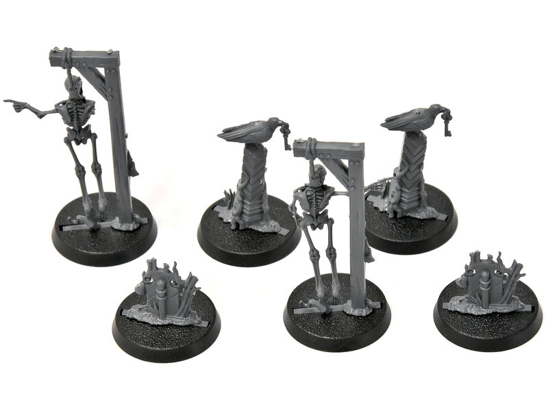 Games Workshop CURSED CITY 6 Objective Markers #3 Sigmar