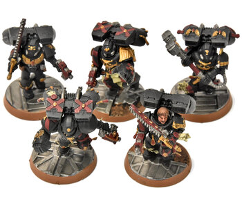 BLOOD ANGELS 5 Death Company With Jump Pack #12 WELL PAINTED Warhammer 40K