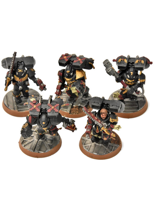 BLOOD ANGELS 5 Death Company With Jump Pack #12 WELL PAINTED Warhammer 40K