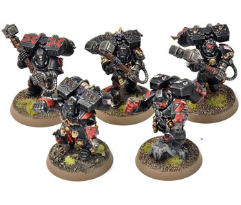 BLOOD ANGELS 5 Death Company With Jump Pack #16 PRO PAINTED Warhammer 40K