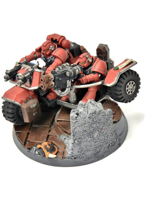 BLOOD ANGELS Attack Bike #1 WELL PAINTED Warhammer 40K