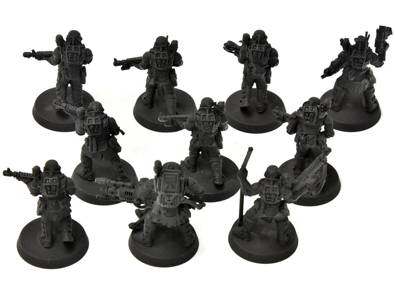 Games Workshop ASTRA MILITARUM Cadian Shock Troops #1 Warhammer 40K Brood Brother