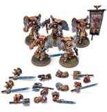 Games Workshop BLOOD ANGELS 5 Sanguinary Guard #1 Warhammer 40K PRO PAINTED