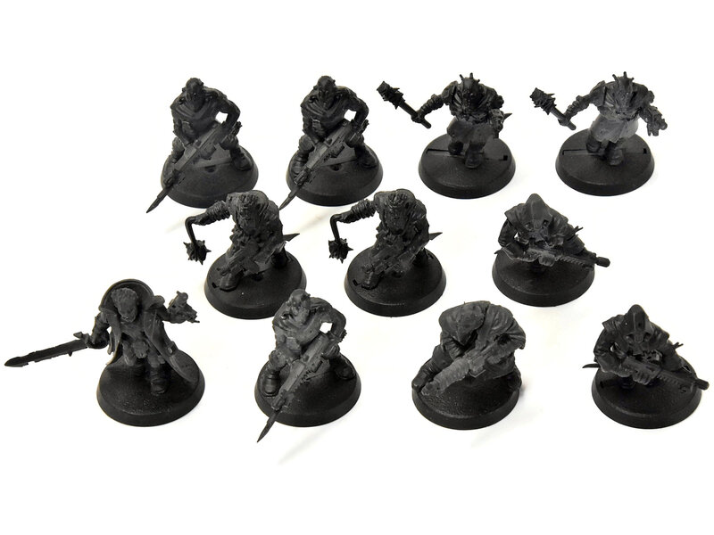 Games Workshop CHAOS SPACE MARINES 11 Cultists #4 Warhammer 40K