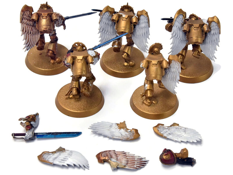 Games Workshop BLOOD ANGELS 5 Sanguinary Guards #1 Warhammer 40K