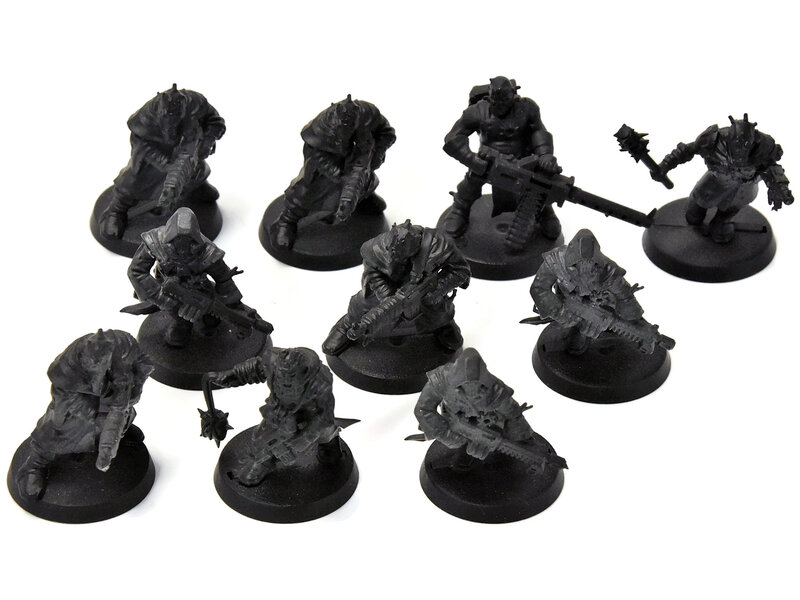 Games Workshop CHAOS SPACE MARINES 10 Cultists #3 Warhammer 40K