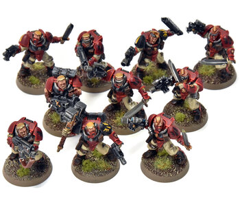 BLOOD ANGELS 10 Scouts #1 Classic Sculpt Warhammer 40K WELL PAINTED