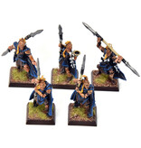 Games Workshop WOOD ELVES 5 Eternal Guards #4 METAL PRO PAINTED Fantasy