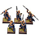 WOOD ELVES 5 Eternal Guards #4 METAL PRO PAINTED Fantasy
