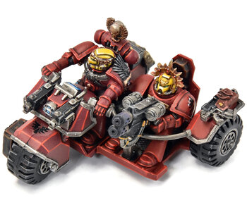 BLOOD ANGELS Attack bike #6 WELL PAINTED Warhammer 40K