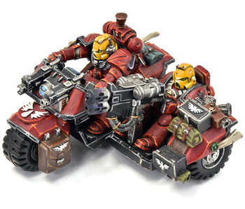 BLOOD ANGELS Attack bike #1 METAL WELL PAINTED Warhammer 40K