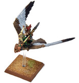 Games Workshop WOOD ELVES Warhawk Rider #8 METAL PRO PAINTED Fantasy