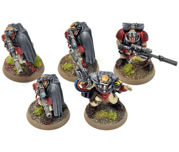BLOOD ANGELS 5 scouts with snipers #2 PRO PAINTED Warhammer 40K