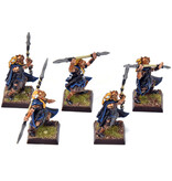 Games Workshop WOOD ELVES 5 Eternal Guards #5 METAL PRO PAINTED Fantasy