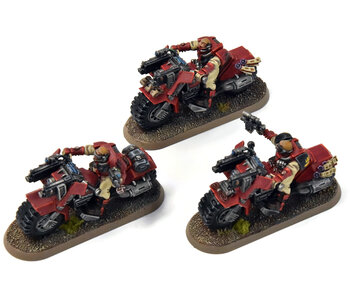 BLOOD ANGELS 3 Scouts Bike #1 PRO PAINTED Warhammer 40K Bikes