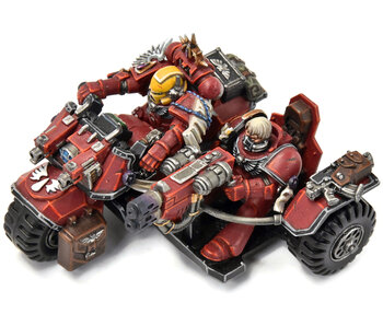 BLOOD ANGELS Attack bike #4 WELL PAINTED Warhammer 40K