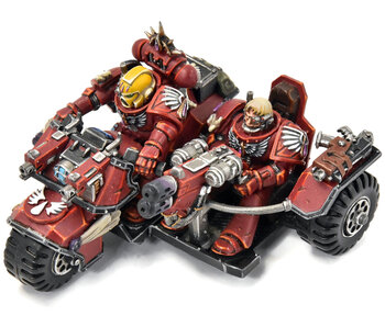 BLOOD ANGELS Attack bike #9 WELL PAINTED Warhammer 40K