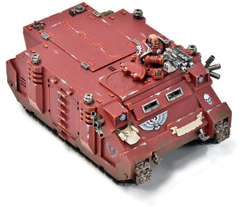 BLOOD ANGELS Rhino Tank #2 WELL PAINTED Warhammer 40K