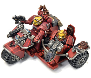 BLOOD ANGELS Attack bike #7 WELL PAINTED Warhammer 40K