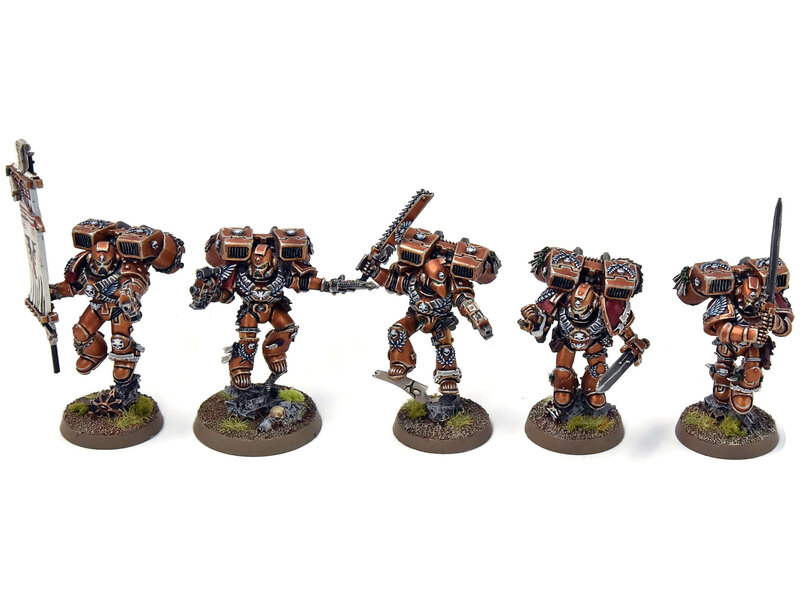 Games Workshop BLOOD ANGELS Vanguard Veterans #41 METAL PRO PAINTED Warhammer 40K