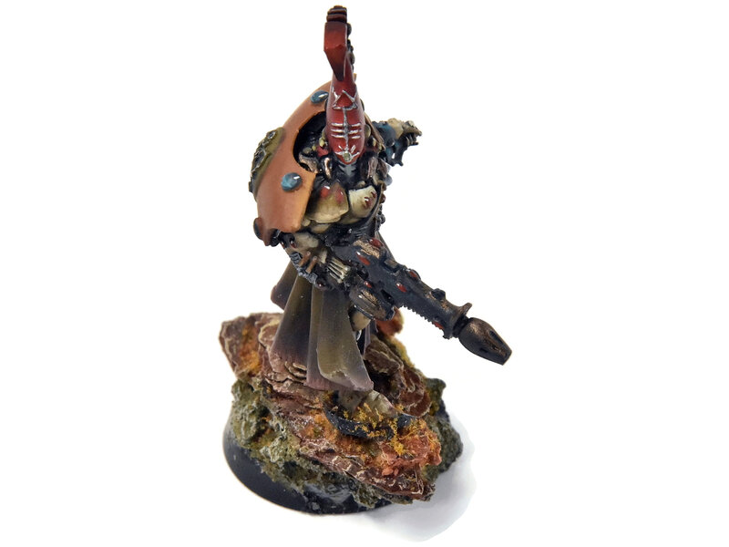 Games Workshop AELDARI Warp Spider Exarch #1 Converted METAL Broken Sword PRO PAINTED 40K