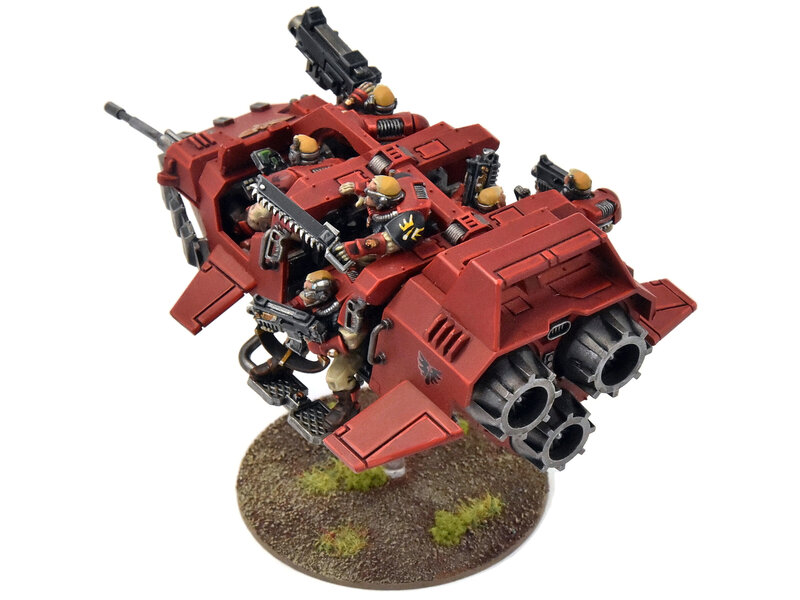 Games Workshop BLOOD ANGELS Land Speeder storm #2 PRO PAINTED Warhammer 40K