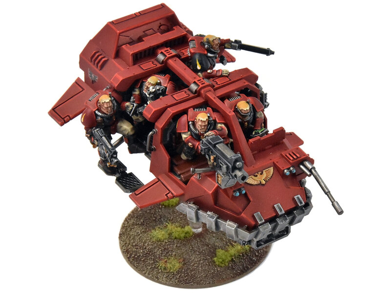 Games Workshop BLOOD ANGELS Land Speeder storm #2 PRO PAINTED Warhammer 40K