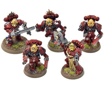 BLOOD ANGELS 5 Sternguard Veterans #4 With Metal Bits PRO PAINTED Warhammer 40K