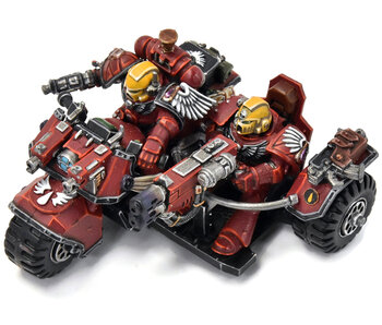 BLOOD ANGELS Attack bike #5 WELL PAINTED Warhammer 40K