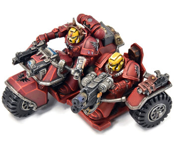 BLOOD ANGELS Attack bike #8 WELL PAINTED Warhammer 40K