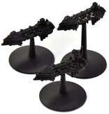 Games Workshop BATTLEFLEET GOTHIC 3 Infidel Class Raiders #1 METAL Warhammer 40K