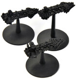 Games Workshop BATTLEFLEET GOTHIC 3 Infidel Class Raiders #1 METAL Warhammer 40K