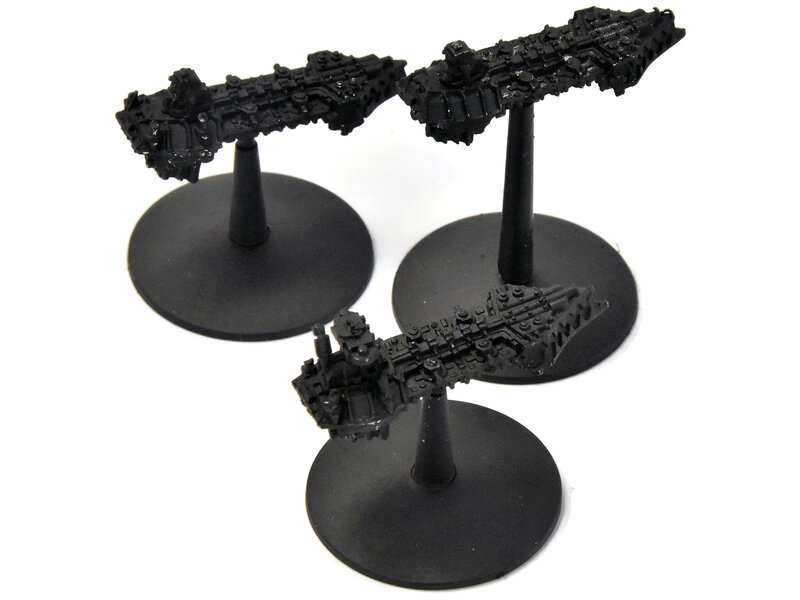 Games Workshop BATTLEFLEET GOTHIC 3 Infidel Class Raiders #1 METAL Warhammer 40K