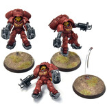 Games Workshop BLOOD ANGELS 3 Primaris Inceptors #11 PRO PAINTED Warhammer 40K