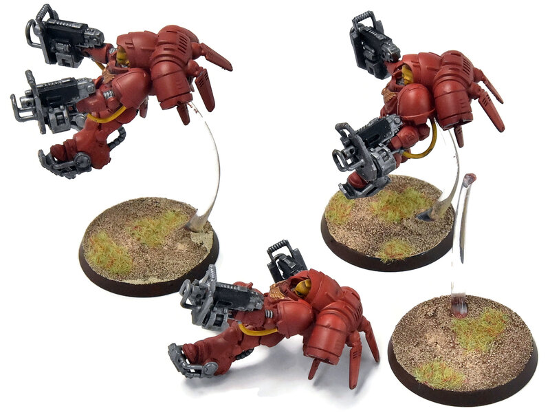 Games Workshop BLOOD ANGELS 3 Primaris Inceptors #11 PRO PAINTED Warhammer 40K