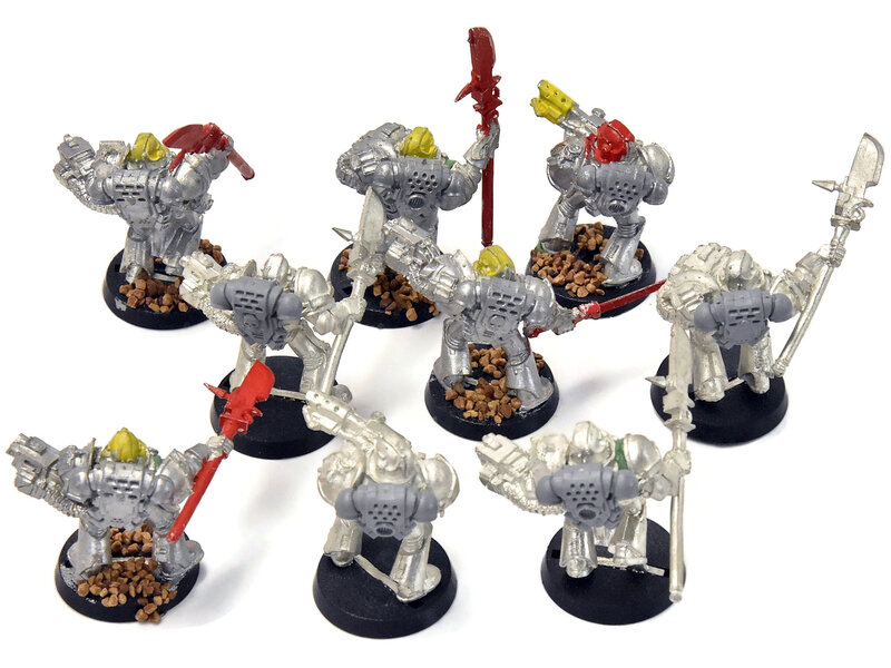 Games Workshop GREY KNIGHTS 9 Grey knight Strike Squad #1 METAL Warhammer 40K