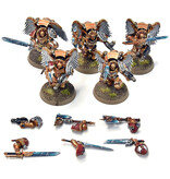 Games Workshop BLOOD ANGELS 5 Sanguinary Guards #7 Magnetized PRO PAINTED Warhammer 40K