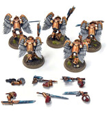 Games Workshop BLOOD ANGELS 5 Sanguinary Guards #7 Magnetized PRO PAINTED Warhammer 40K