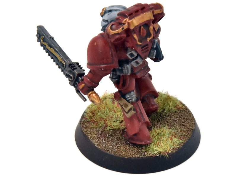 Games Workshop BLOOD ANGELS Apothecary #2 METAL WELL PAINTED Warhammer 40K