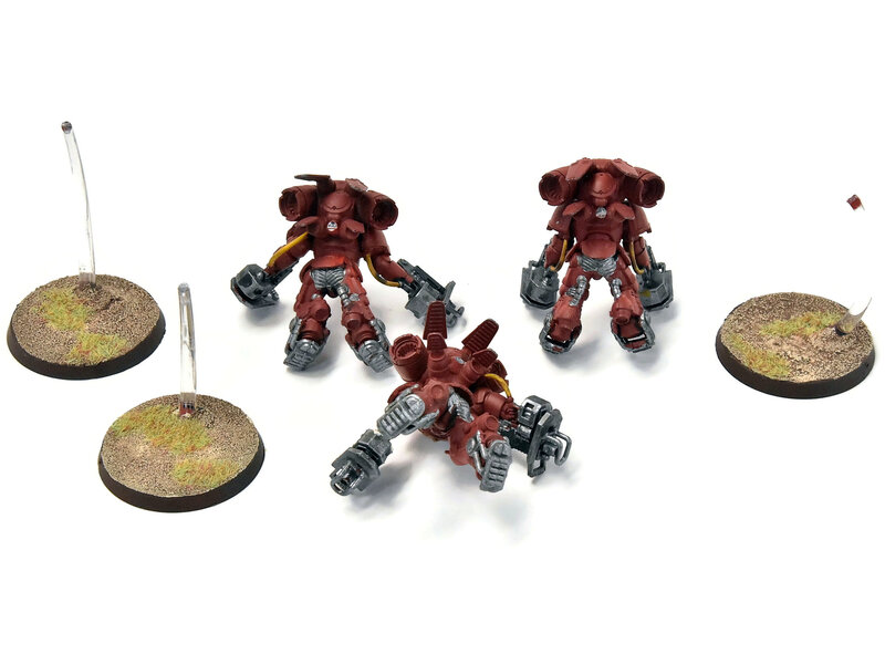 Games Workshop BLOOD ANGELS 3 Primaris Inceptors #12 PRO PAINTED Warhammer 40K