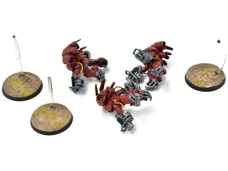 Games Workshop BLOOD ANGELS 3 Primaris Inceptors #12 PRO PAINTED Warhammer 40K