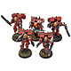 BLOOD ANGELS 5 Sternguard Veterans With Jump Pack #41 METAL WELL PAINTED 40K