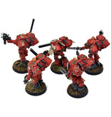 Games Workshop BLOOD ANGELS 5 Sternguard Veterans With Jump Pack #41 METAL WELL PAINTED 40K