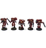 Games Workshop BLOOD ANGELS 5 Sternguard Veterans With Jump Pack #41 METAL WELL PAINTED 40K