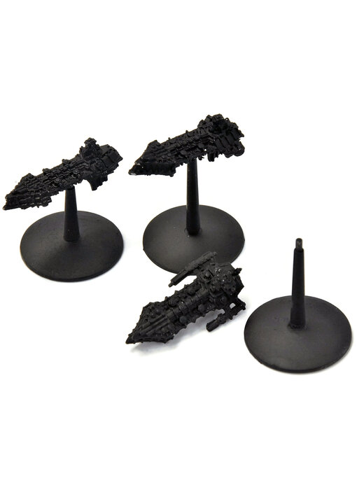 BATTLEFLEET GOTHIC 3 Infidel Class Raiders #2 METAL Warhammer 40K