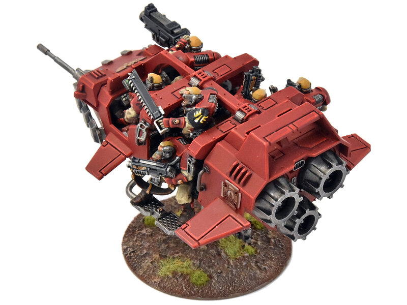 Games Workshop BLOOD ANGELS Land Speeder storm #1 PRO PAINTED Warhammer 40K
