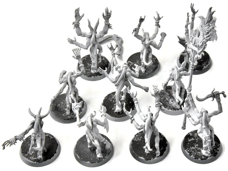 Games Workshop DISCIPLES OF TZEENTCH 10 Pink Horrors #2 Sigmar