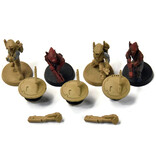 Games Workshop TAU EMPIRE 4 Fire Warrior Strike Team #1 Missing Arm Warhammer 40K