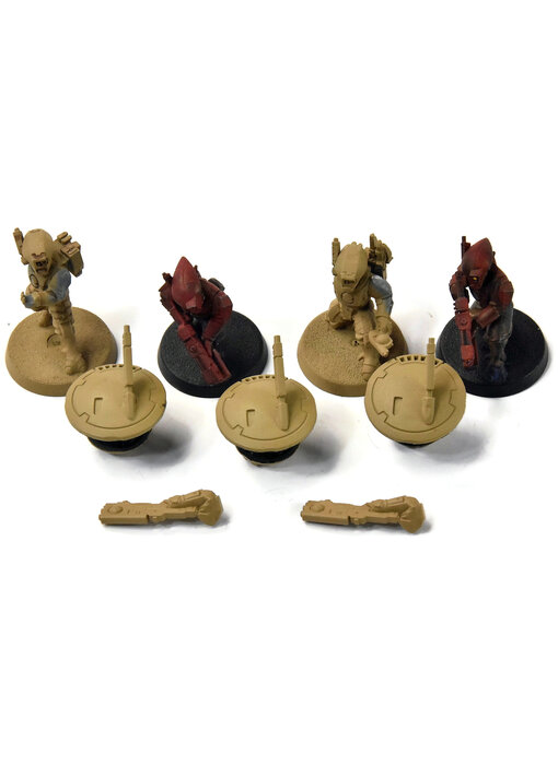 TAU EMPIRE 4 Fire Warrior Strike Team #1 Missing Arm Warhammer 40K