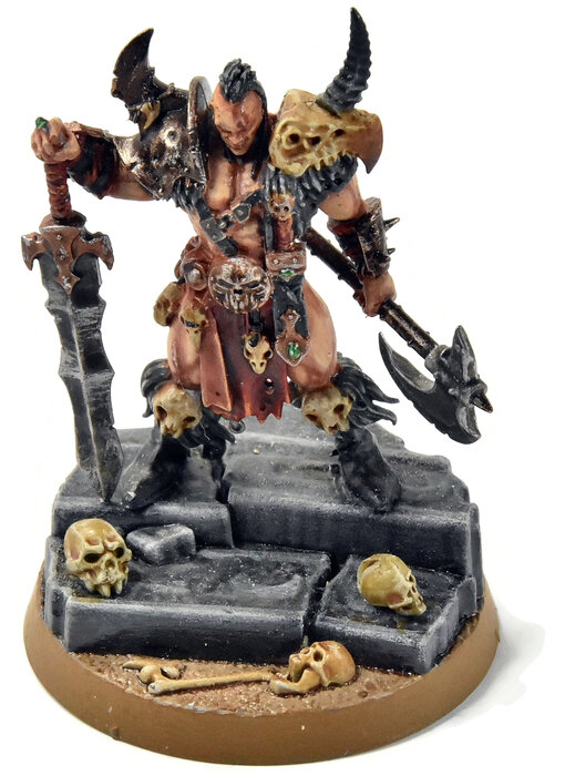SLAVES TO DARKNESS Darkoath Chieftain #1 Sigmar WELL PAINTED